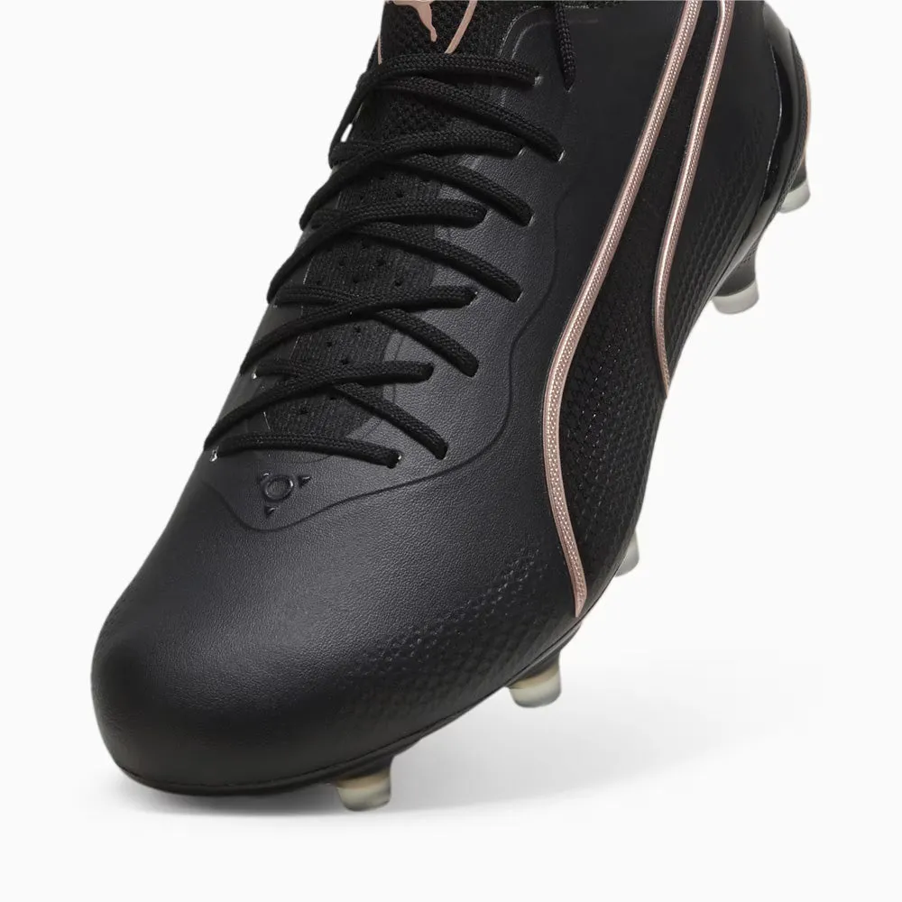 Puma King Ultimate FG/AG Football Boots (Black/Copper Rose)