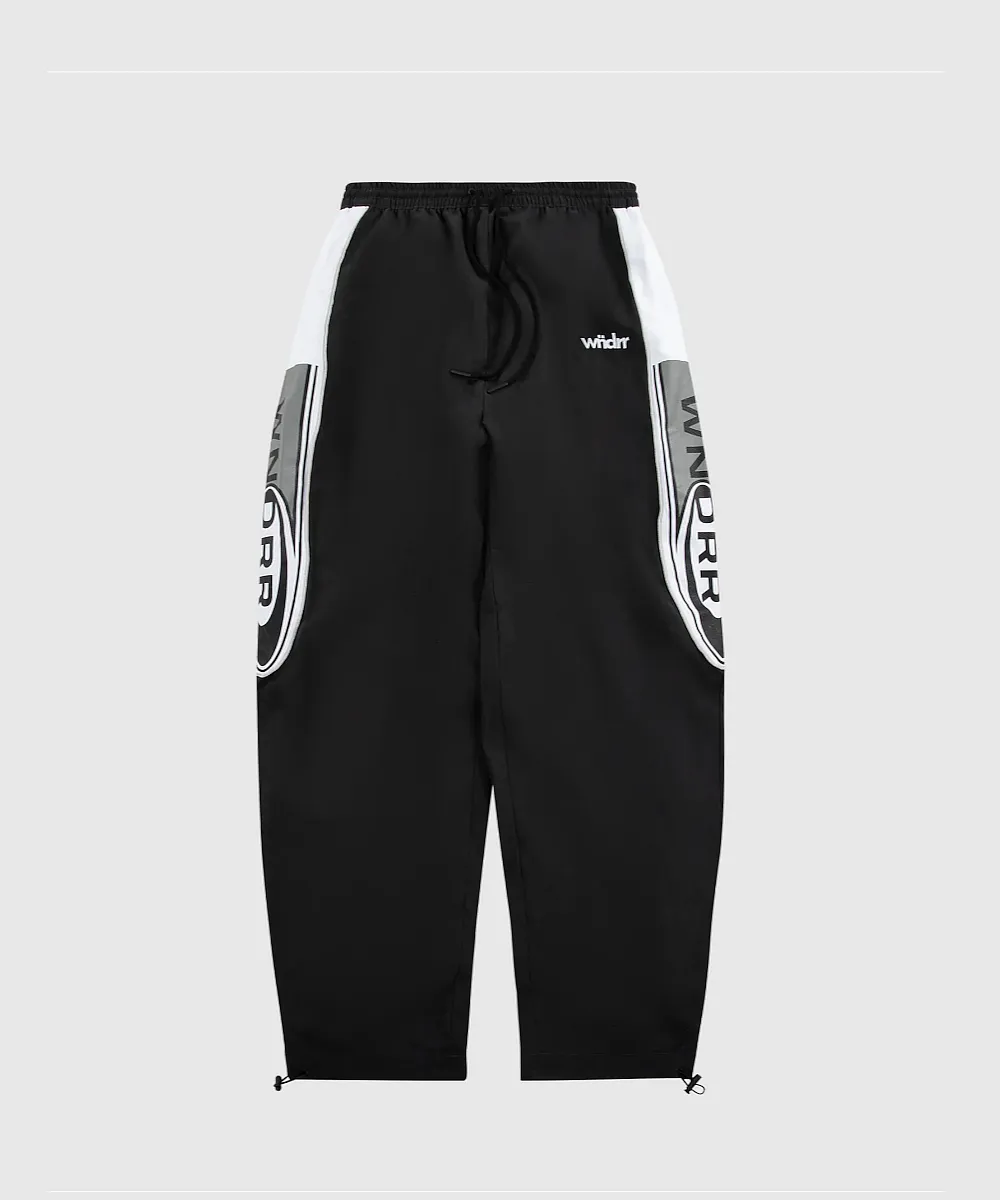 WNDRR Station Sport Trackpant (Black/Grey)